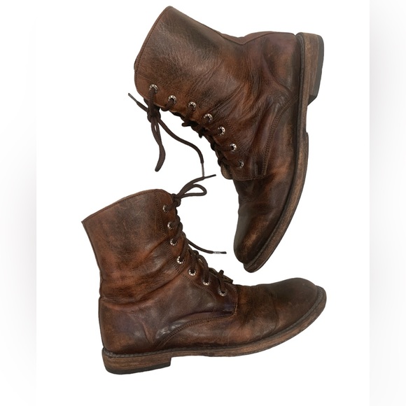 Bed Stu bench made lace up boots size 10 - Picture 1 of 7